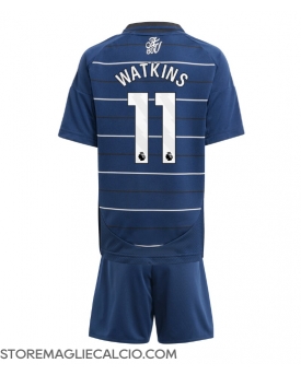 Aston Villa Ollie Watkins #11 Maglia Gara Terza Repliche 2024-25 Bambino Maniche Corte